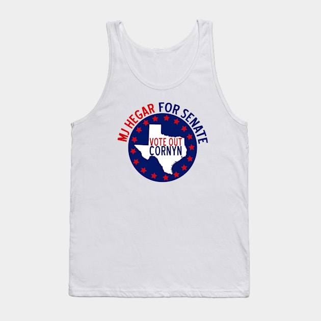 MJ Hegar for Senate Tank Top by epiclovedesigns